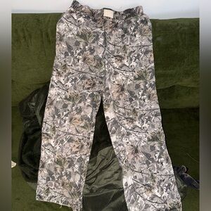 Camouflage Print Pants
